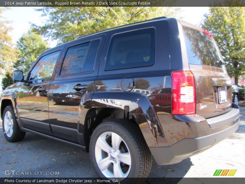 Rugged Brown Metallic / Dark Slate Gray/Light Pebble 2014 Jeep Patriot Latitude