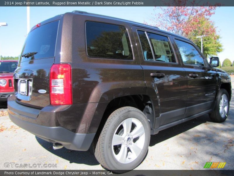 Rugged Brown Metallic / Dark Slate Gray/Light Pebble 2014 Jeep Patriot Latitude