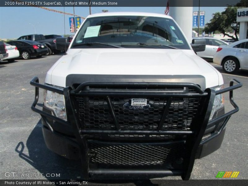 Oxford White / Medium Stone 2010 Ford F150 STX SuperCab