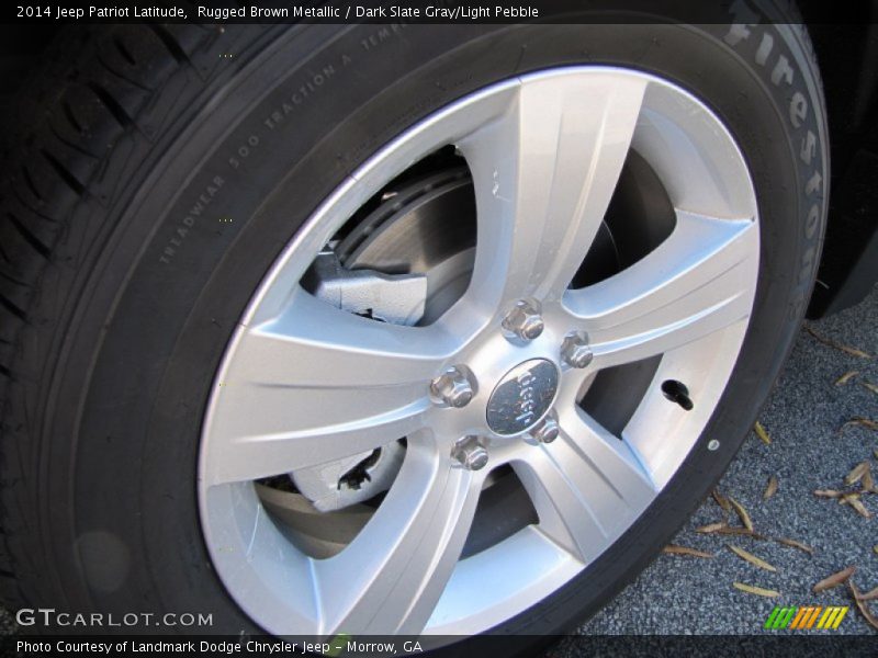 Rugged Brown Metallic / Dark Slate Gray/Light Pebble 2014 Jeep Patriot Latitude