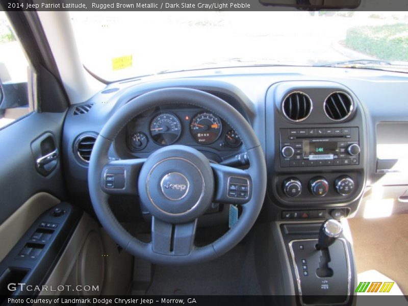 Rugged Brown Metallic / Dark Slate Gray/Light Pebble 2014 Jeep Patriot Latitude