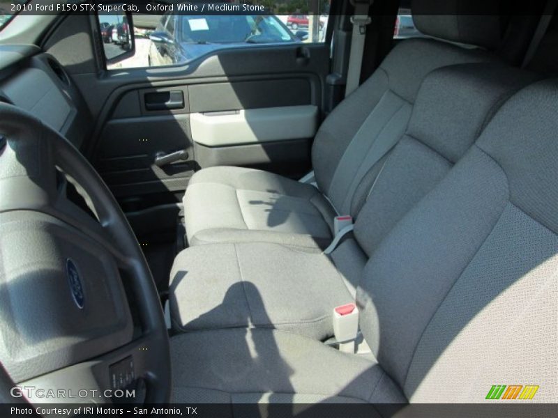 Oxford White / Medium Stone 2010 Ford F150 STX SuperCab