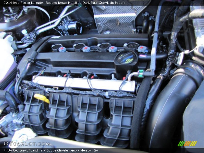 Rugged Brown Metallic / Dark Slate Gray/Light Pebble 2014 Jeep Patriot Latitude