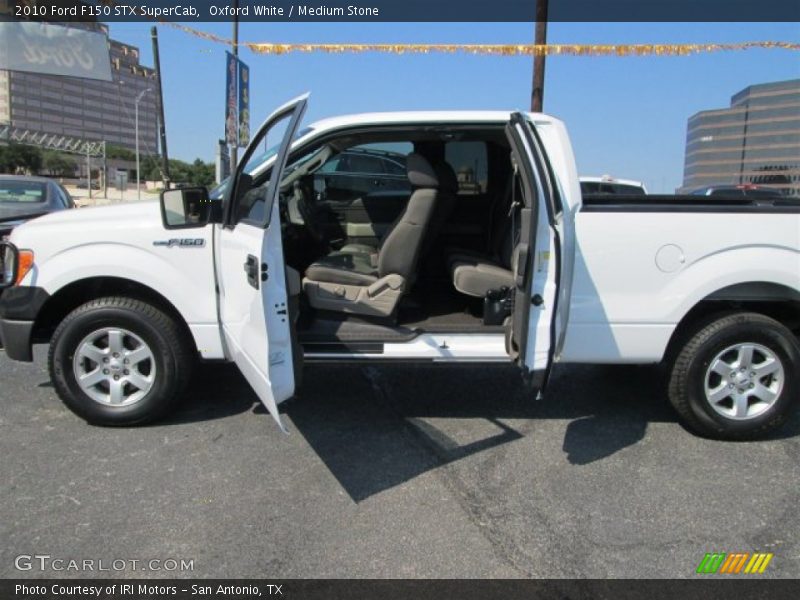 Oxford White / Medium Stone 2010 Ford F150 STX SuperCab