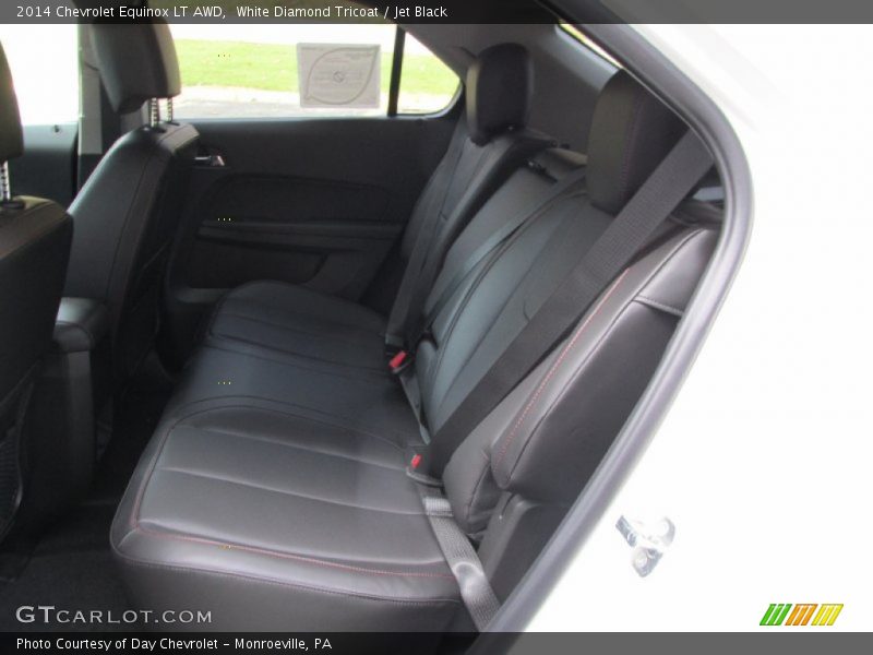 White Diamond Tricoat / Jet Black 2014 Chevrolet Equinox LT AWD
