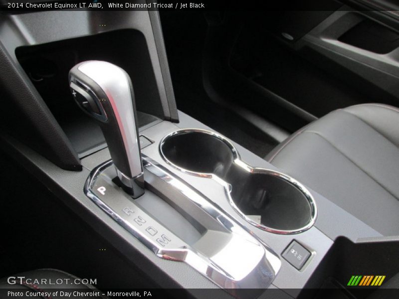 White Diamond Tricoat / Jet Black 2014 Chevrolet Equinox LT AWD
