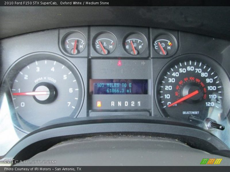 Oxford White / Medium Stone 2010 Ford F150 STX SuperCab
