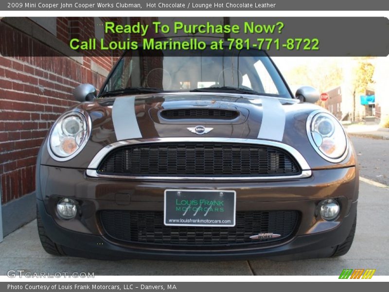 Hot Chocolate / Lounge Hot Chocolate Leather 2009 Mini Cooper John Cooper Works Clubman