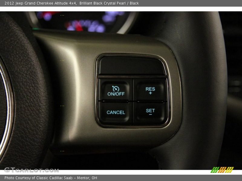 Brilliant Black Crystal Pearl / Black 2012 Jeep Grand Cherokee Altitude 4x4