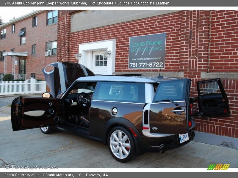 Hot Chocolate / Lounge Hot Chocolate Leather 2009 Mini Cooper John Cooper Works Clubman