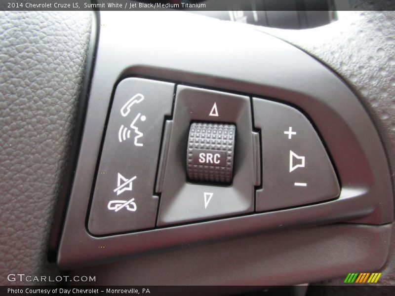 Summit White / Jet Black/Medium Titanium 2014 Chevrolet Cruze LS