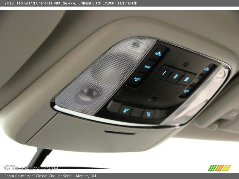 Brilliant Black Crystal Pearl / Black 2012 Jeep Grand Cherokee Altitude 4x4