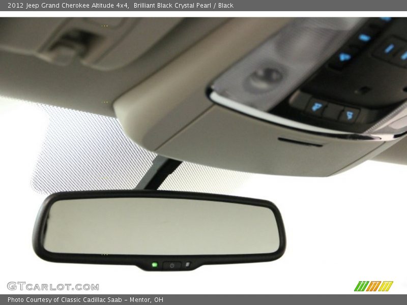 Brilliant Black Crystal Pearl / Black 2012 Jeep Grand Cherokee Altitude 4x4