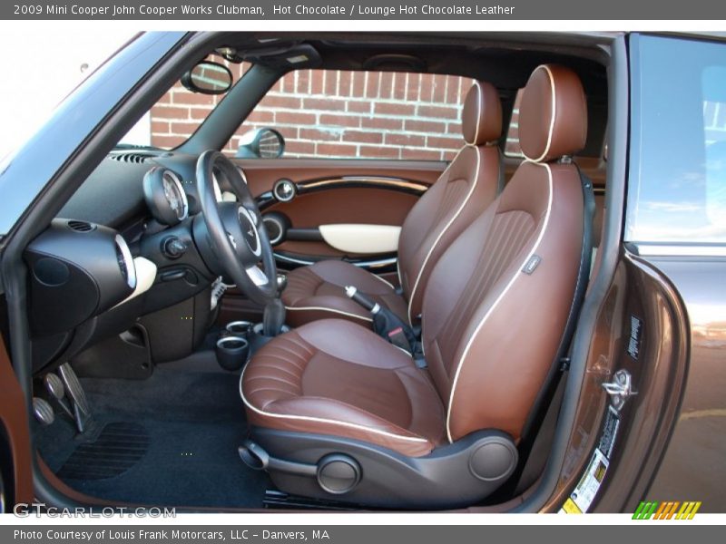 Hot Chocolate / Lounge Hot Chocolate Leather 2009 Mini Cooper John Cooper Works Clubman