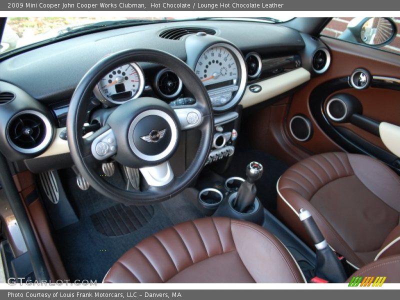 Hot Chocolate / Lounge Hot Chocolate Leather 2009 Mini Cooper John Cooper Works Clubman