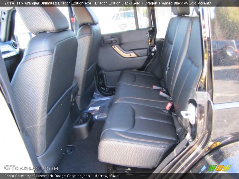 Dragon Edition Black/Gold / Dragon Themed Black w/Gold Accents 2014 Jeep Wrangler Unlimited Dragon Edition 4x4