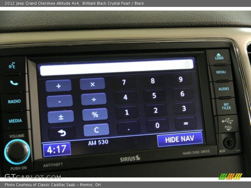 Brilliant Black Crystal Pearl / Black 2012 Jeep Grand Cherokee Altitude 4x4