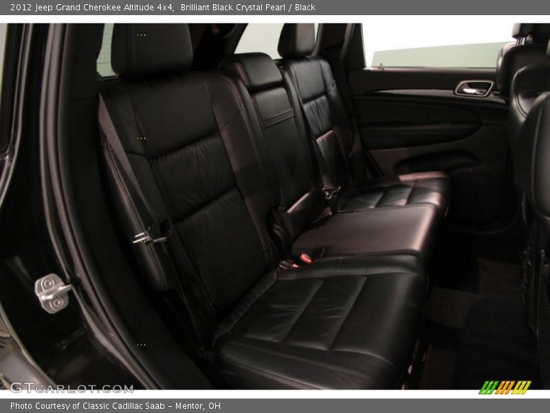 Brilliant Black Crystal Pearl / Black 2012 Jeep Grand Cherokee Altitude 4x4