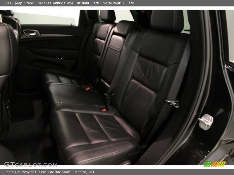Brilliant Black Crystal Pearl / Black 2012 Jeep Grand Cherokee Altitude 4x4