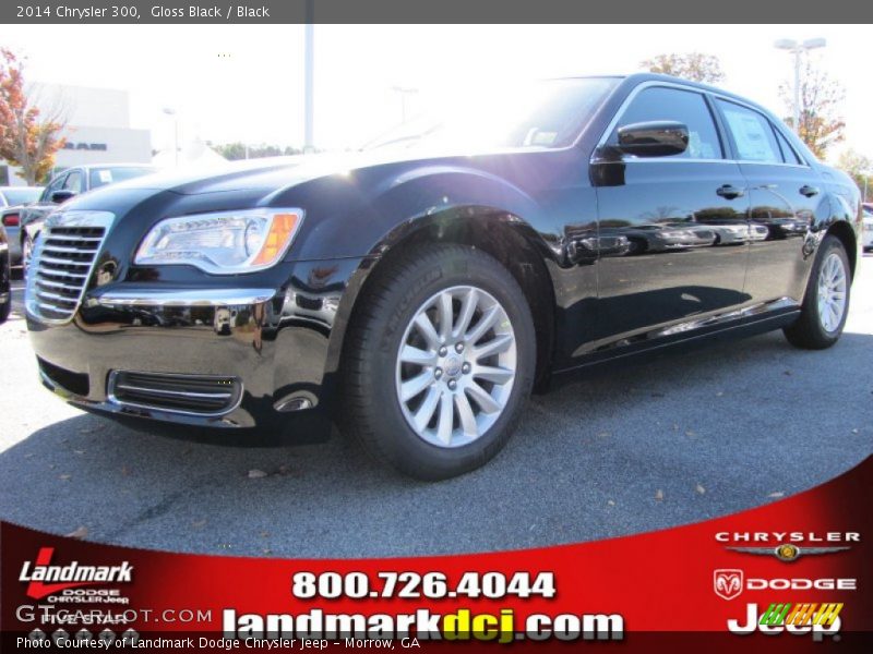 Gloss Black / Black 2014 Chrysler 300