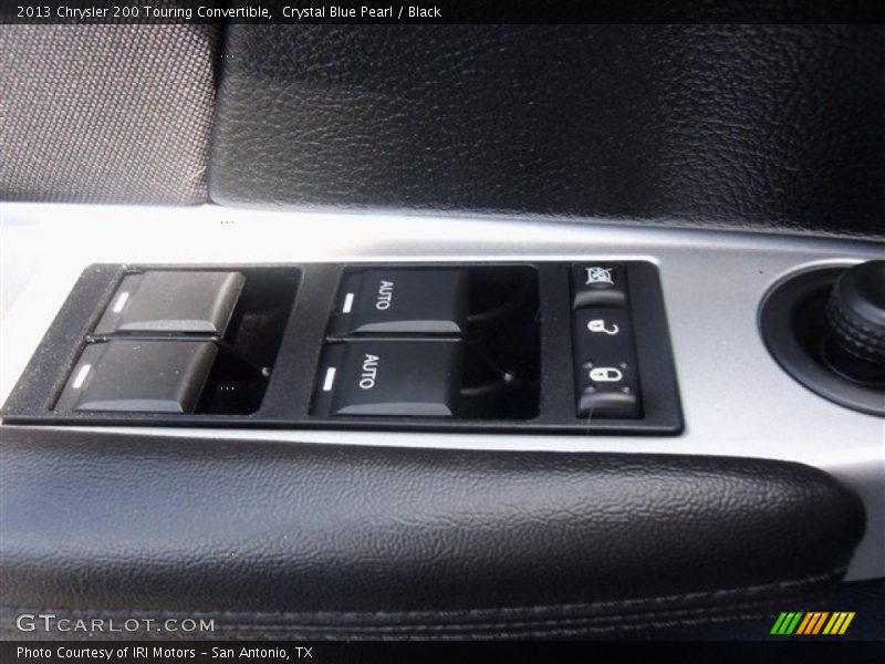 Crystal Blue Pearl / Black 2013 Chrysler 200 Touring Convertible