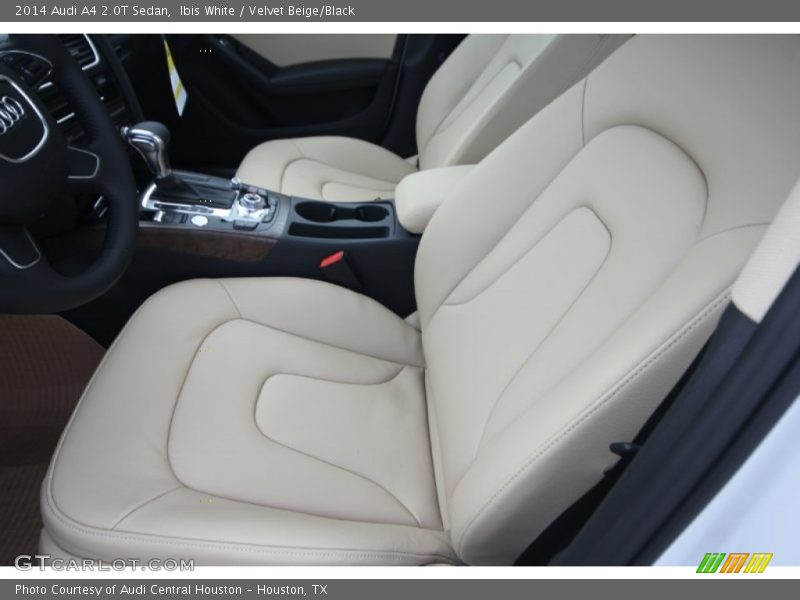 Ibis White / Velvet Beige/Black 2014 Audi A4 2.0T Sedan