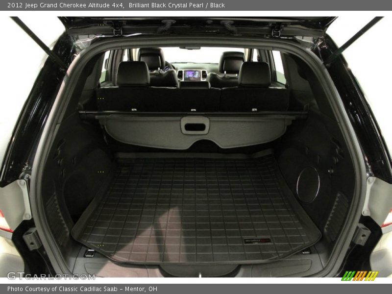 Brilliant Black Crystal Pearl / Black 2012 Jeep Grand Cherokee Altitude 4x4