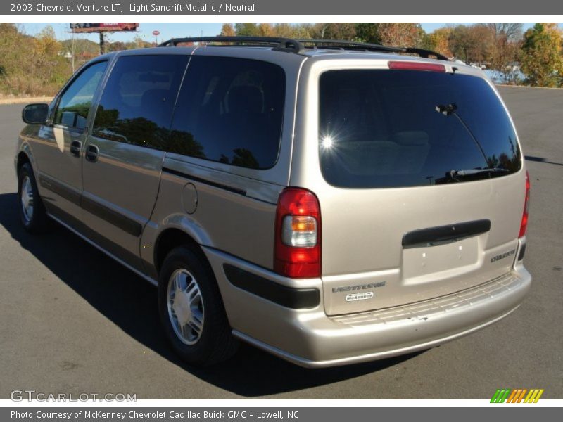 Light Sandrift Metallic / Neutral 2003 Chevrolet Venture LT