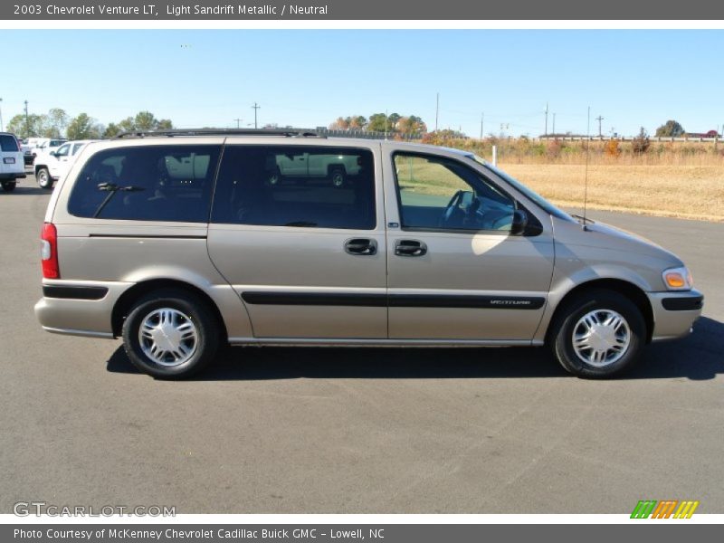 Light Sandrift Metallic / Neutral 2003 Chevrolet Venture LT