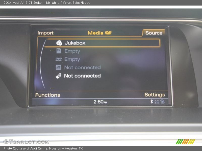 Ibis White / Velvet Beige/Black 2014 Audi A4 2.0T Sedan