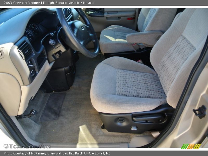 Light Sandrift Metallic / Neutral 2003 Chevrolet Venture LT