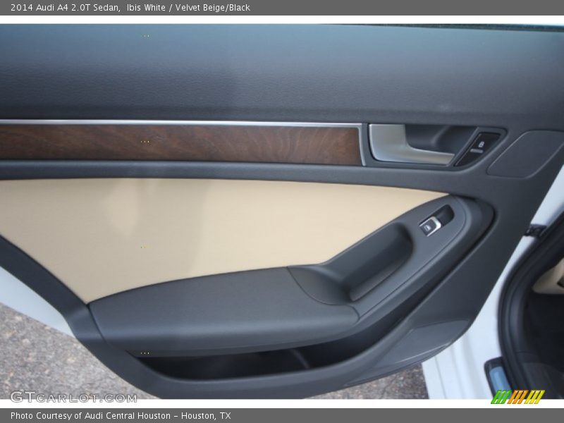 Ibis White / Velvet Beige/Black 2014 Audi A4 2.0T Sedan