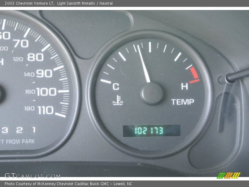 Light Sandrift Metallic / Neutral 2003 Chevrolet Venture LT