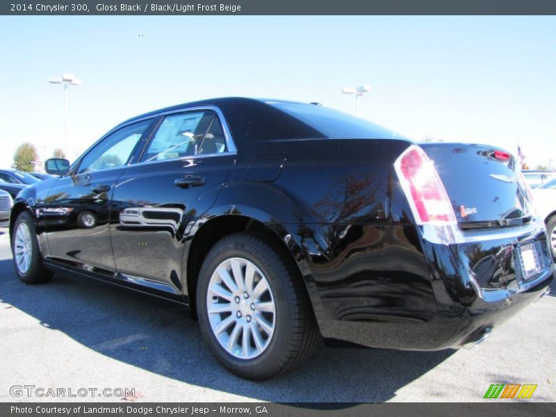 Gloss Black / Black/Light Frost Beige 2014 Chrysler 300