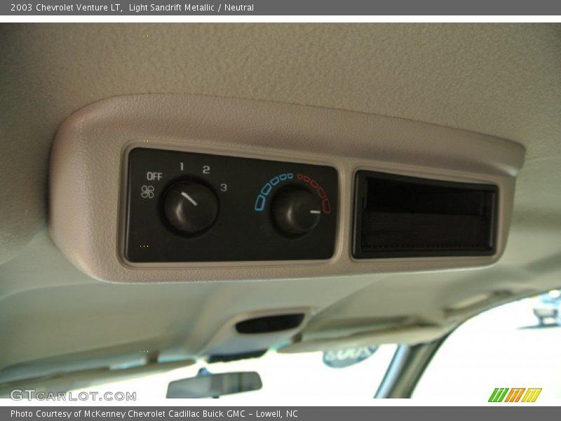 Light Sandrift Metallic / Neutral 2003 Chevrolet Venture LT
