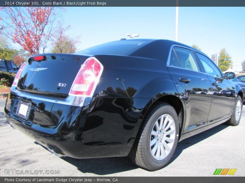 Gloss Black / Black/Light Frost Beige 2014 Chrysler 300