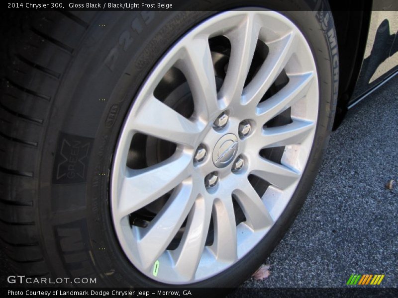 Gloss Black / Black/Light Frost Beige 2014 Chrysler 300