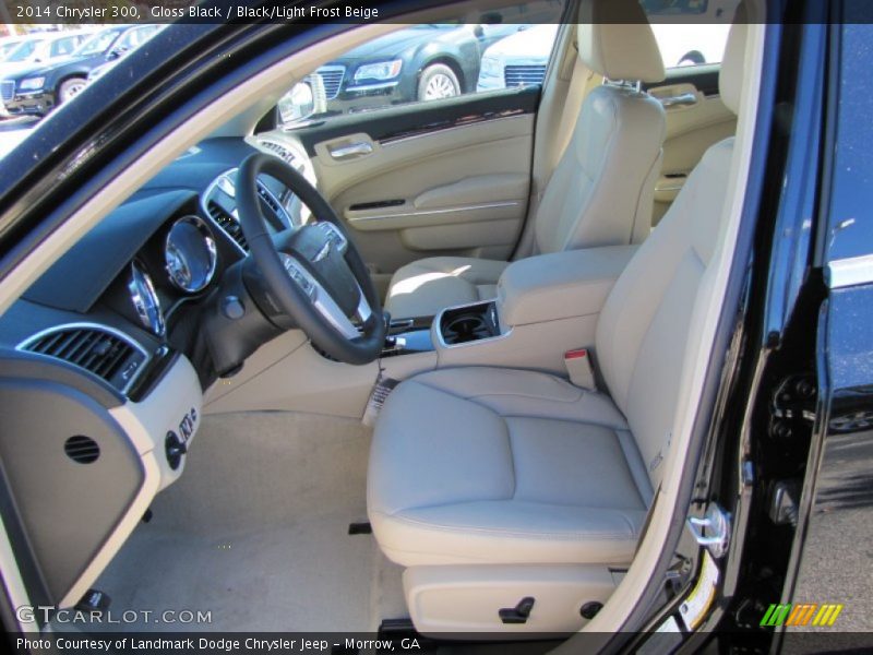 Gloss Black / Black/Light Frost Beige 2014 Chrysler 300