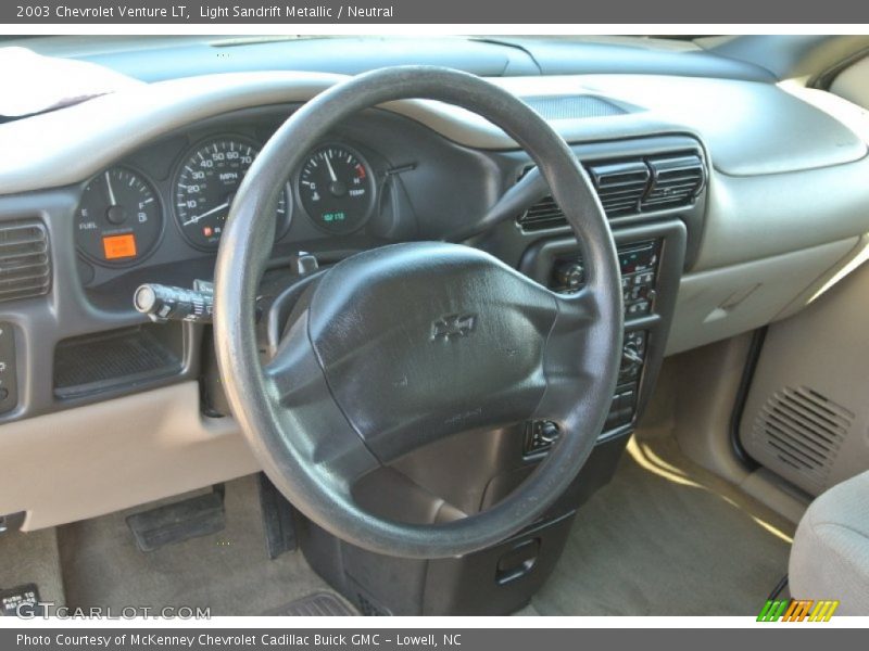 Light Sandrift Metallic / Neutral 2003 Chevrolet Venture LT
