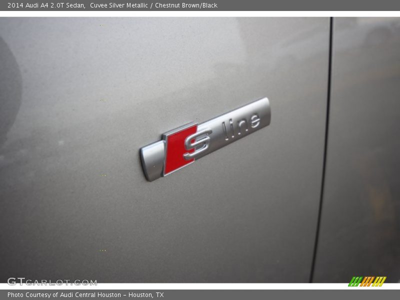 Cuvee Silver Metallic / Chestnut Brown/Black 2014 Audi A4 2.0T Sedan