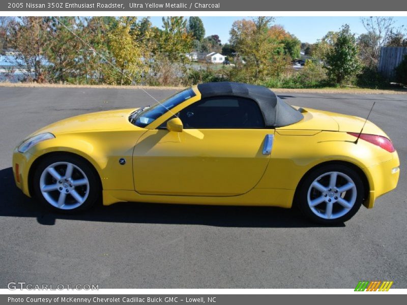  2005 350Z Enthusiast Roadster Ultra Yellow Metallic