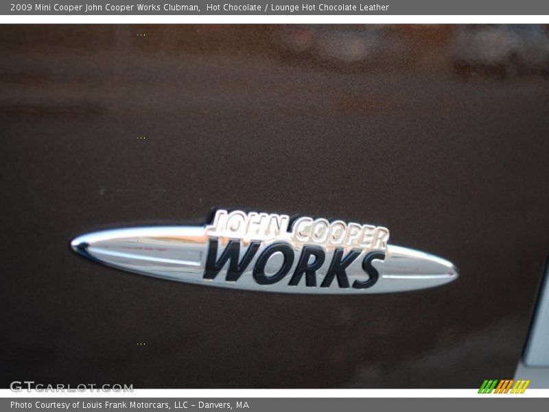 Hot Chocolate / Lounge Hot Chocolate Leather 2009 Mini Cooper John Cooper Works Clubman