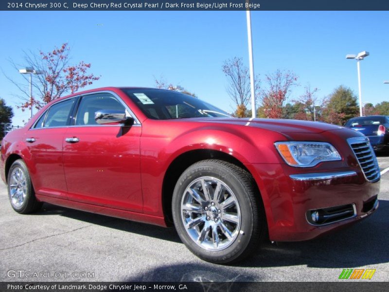 Front 3/4 View of 2014 300 C