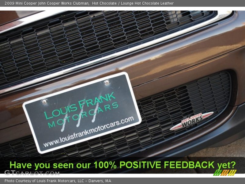 Hot Chocolate / Lounge Hot Chocolate Leather 2009 Mini Cooper John Cooper Works Clubman