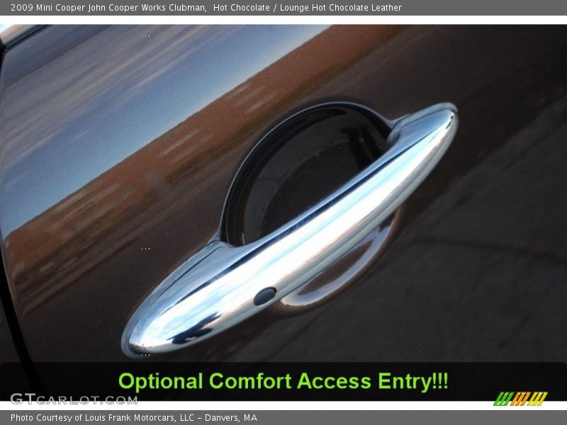 Hot Chocolate / Lounge Hot Chocolate Leather 2009 Mini Cooper John Cooper Works Clubman