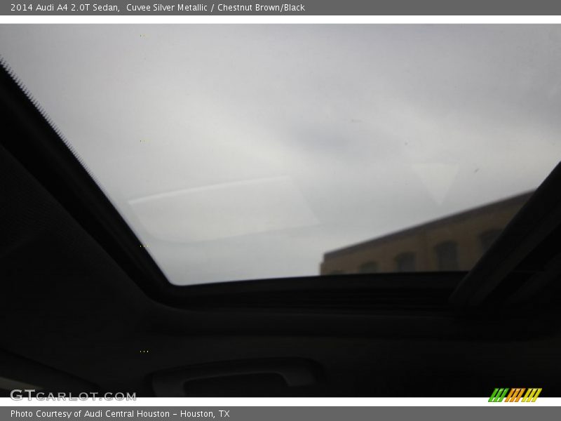 Cuvee Silver Metallic / Chestnut Brown/Black 2014 Audi A4 2.0T Sedan