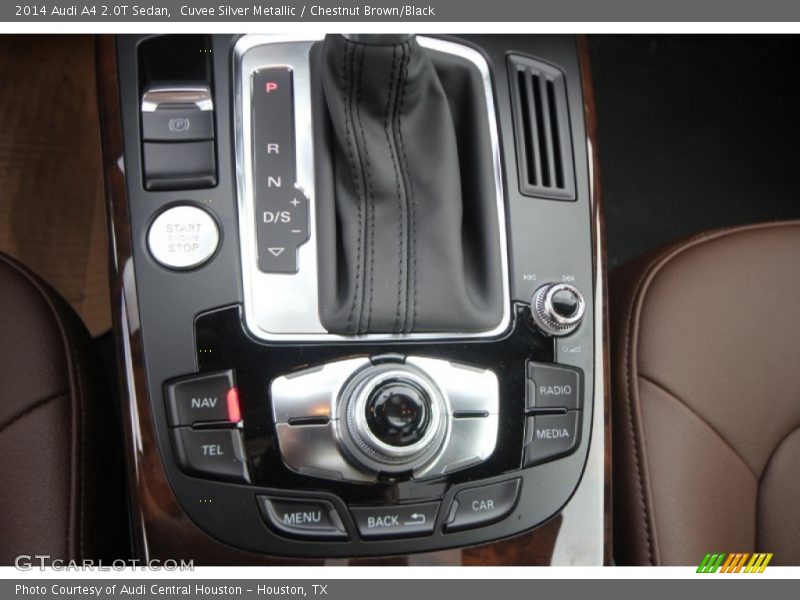 Cuvee Silver Metallic / Chestnut Brown/Black 2014 Audi A4 2.0T Sedan