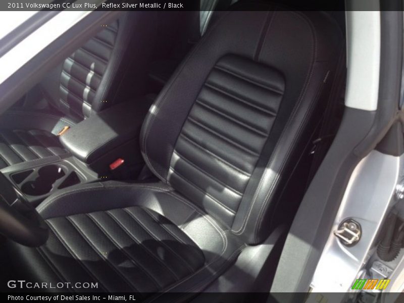 Reflex Silver Metallic / Black 2011 Volkswagen CC Lux Plus