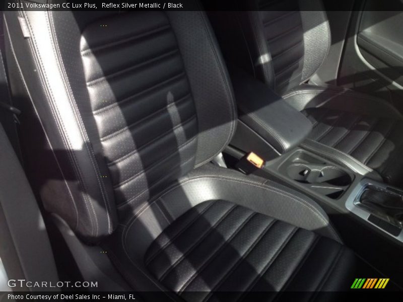 Reflex Silver Metallic / Black 2011 Volkswagen CC Lux Plus