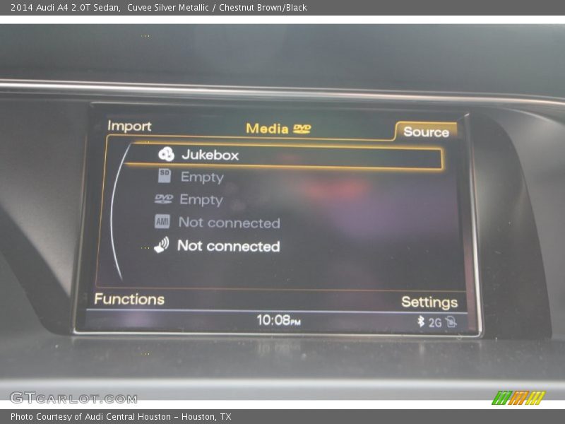 Cuvee Silver Metallic / Chestnut Brown/Black 2014 Audi A4 2.0T Sedan